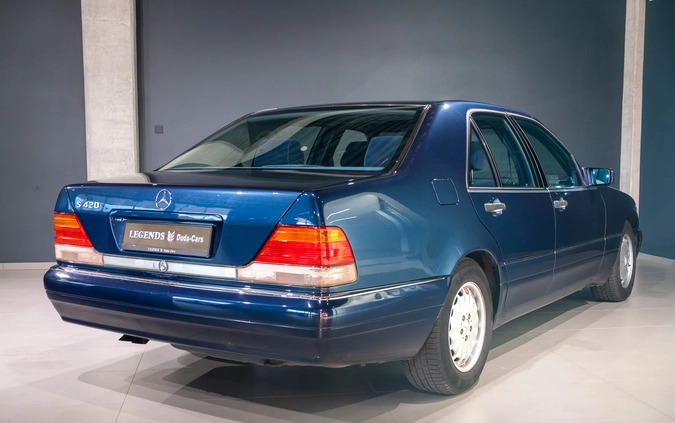 Mercedes-Benz Klasa S cena 72900 przebieg: 187188, rok produkcji 1996 z Wysokie Mazowieckie małe 781